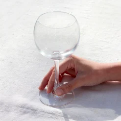 6 grands verres ballon à pied