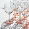 9 petits verres à pied Luminarc