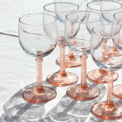 9 petits verres à pied Luminarc