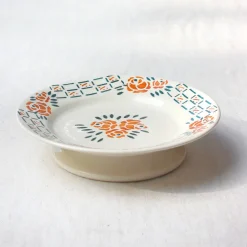 Assiette sur pied art déco