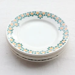 Assiettes à dessert années 30