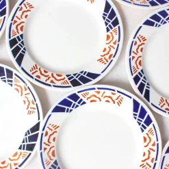 Assiettes creuses “Gaby” art déco