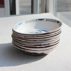 Assiettes en céramique cul noir