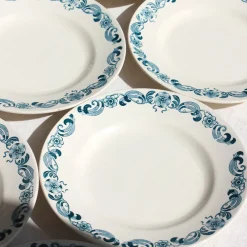 Assiettes en terre de fer