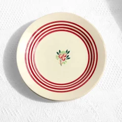 Assiettes fleuries années 60