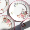 Assiettes plates en terre de fer