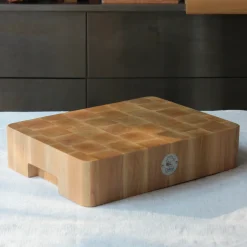 Billot de boucher en bois