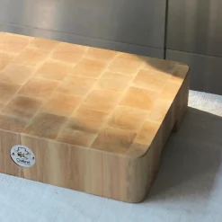 Billot de boucher en bois