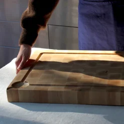 Billot de cuisine en bois de charme