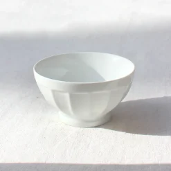 Bol en porcelaine blanche