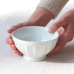 Bol en porcelaine blanche