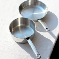 Casserole à queue inox 18/10