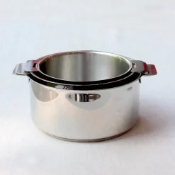 Casserole en inox 18/10 avec manche amovible