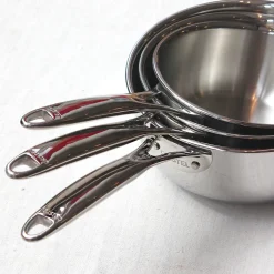 Casserole en inox 18/10 cinq couches