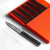 Coffret de six couteaux de table