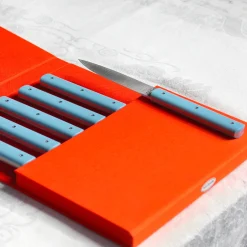 Coffret de six couteaux de table