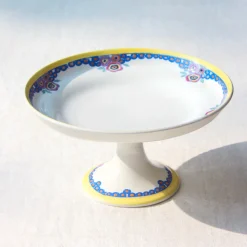 Compotier art déco aux couleurs vives