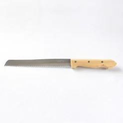 Couteau à pain artisanal manche en buis