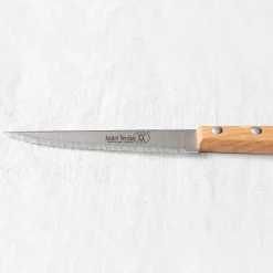 Couteau à steak inox manche en bois