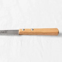 Couteau à steak inox manche en bois