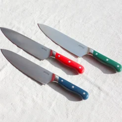 Couteau de chef au manche coloré