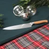Couteau de chef au manche en bois d'olivier