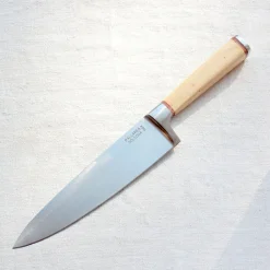 Couteau de chef avec manche en buis