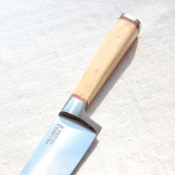 Couteau de chef avec manche en buis