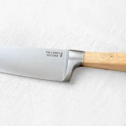 Couteau de chef avec manche en buis