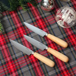 Couteau d’office espagnol en inox manche en buis