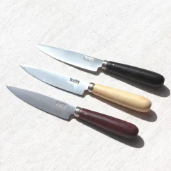 Couteau d’office espagnol en inox manche bois d'ébène