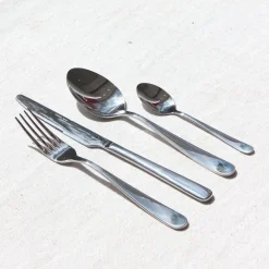 Couverts 100% inox manches arrondis