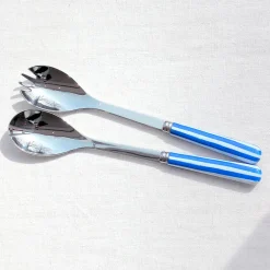 Couverts à salade colorés