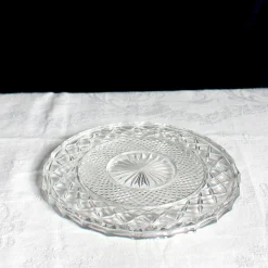 Dessous de plat en verre transparent