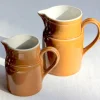 Duo de carafes en grès de Digoin