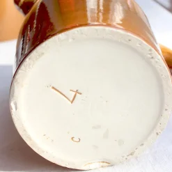 Duo de carafes en grès de Digoin