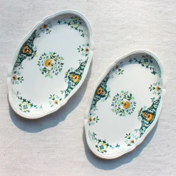 Duo de grands raviers anciens