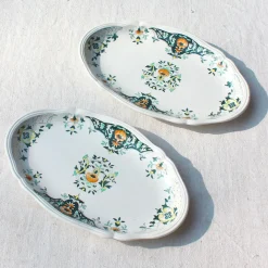 Duo de grands raviers anciens