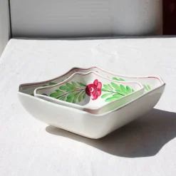 Duo de petits plats de service carrés