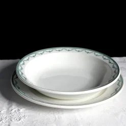 Duo de plats de service en terre de fer