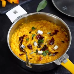 Faitout en inox 18/10 avec manche amovible