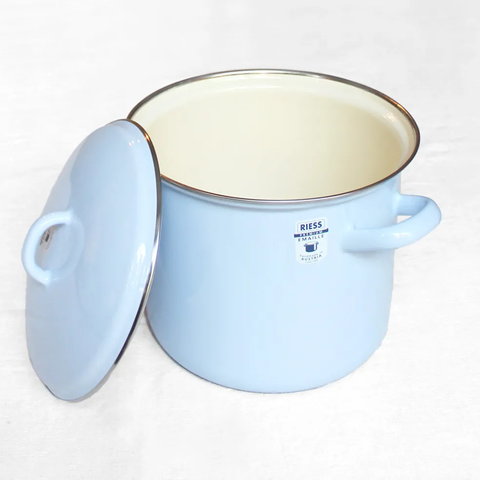 Faitout en émail coloré