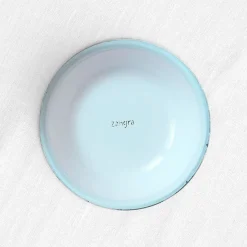 Grand bol en émail coloré