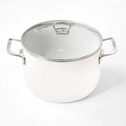 Grande marmite en acier émaillé