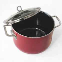 Grande marmite en acier émaillé