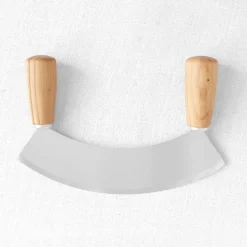 Hachoir berceuse avec poignées en frêne