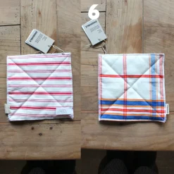 Manique de cuisine colorée upcyclée