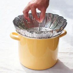 Marguerite cuit vapeur en inox