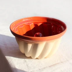 Moule à kouglof en terre cuite