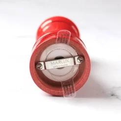 Moulin à poivre, sel, épices manuel rouge - 14cm